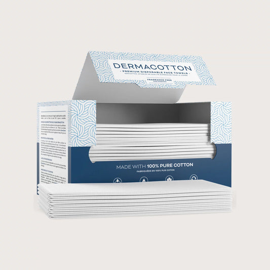 Regular Dermacotton Disposable Cotton Face Towels